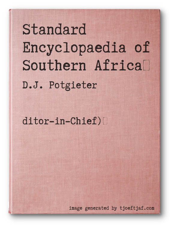 Standard Encyclopaedia of Southern Africa