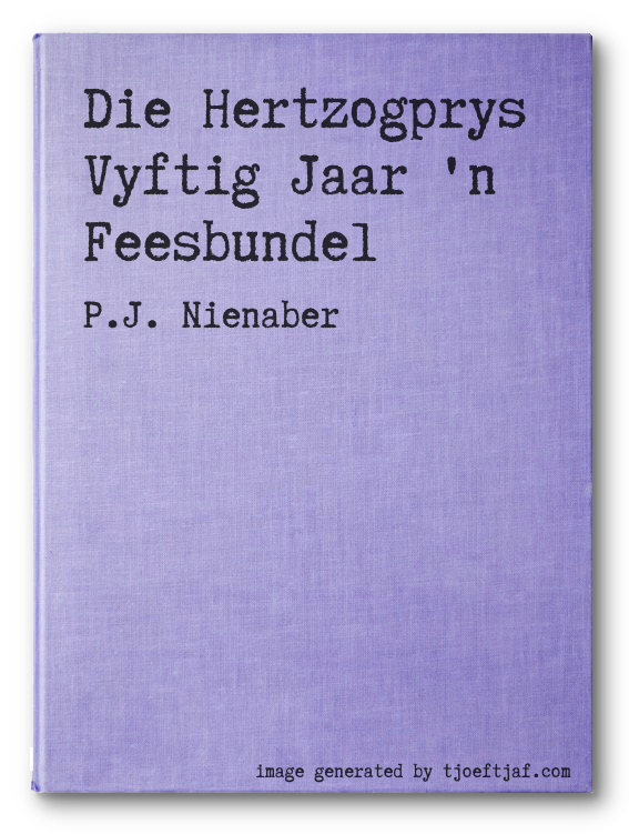 Die Hertzogprys Vyftig Jaar 'n Feesbundel