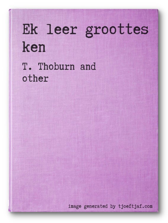 Ek leer groottes ken