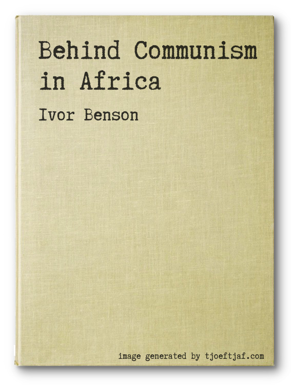 Behind Communism in Africa