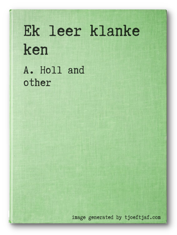 Ek leer klanke ken