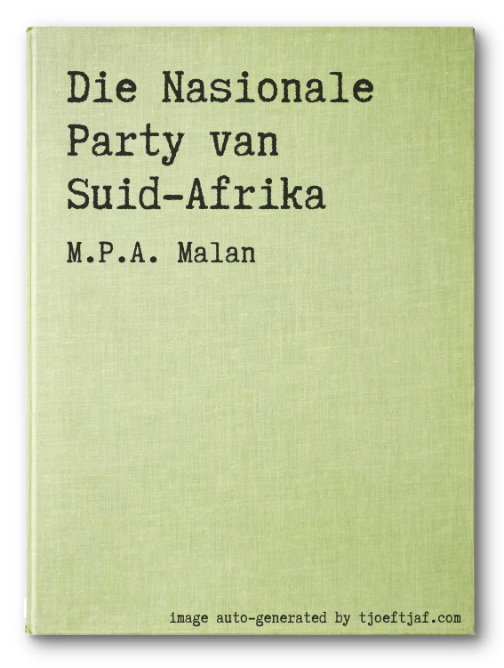 Die Nasionale Party van Suid-Afrika