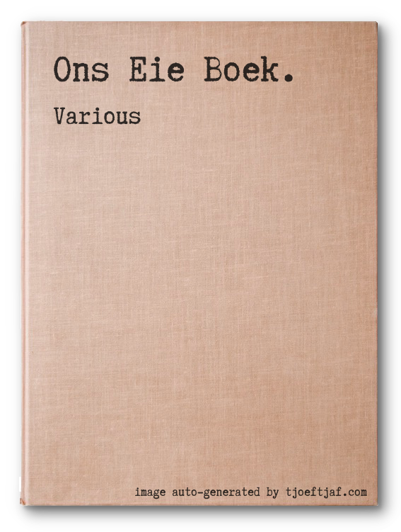 Ons Eie Boek.