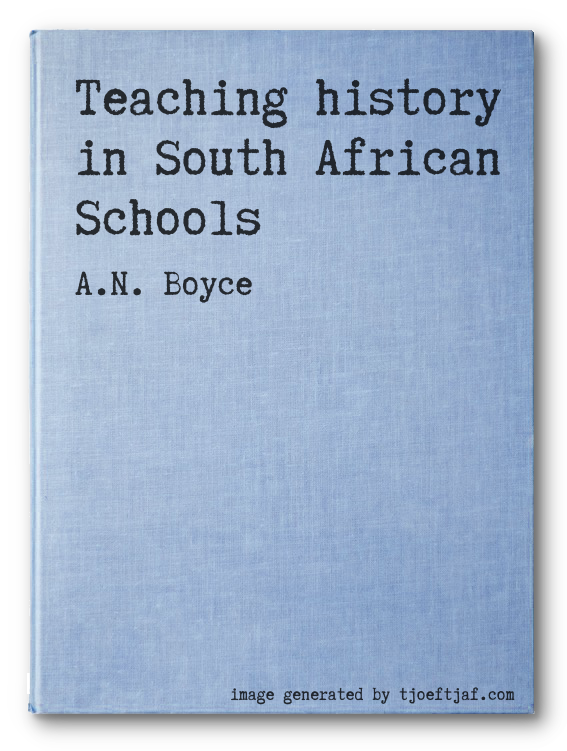 Teaching history in South African Schools