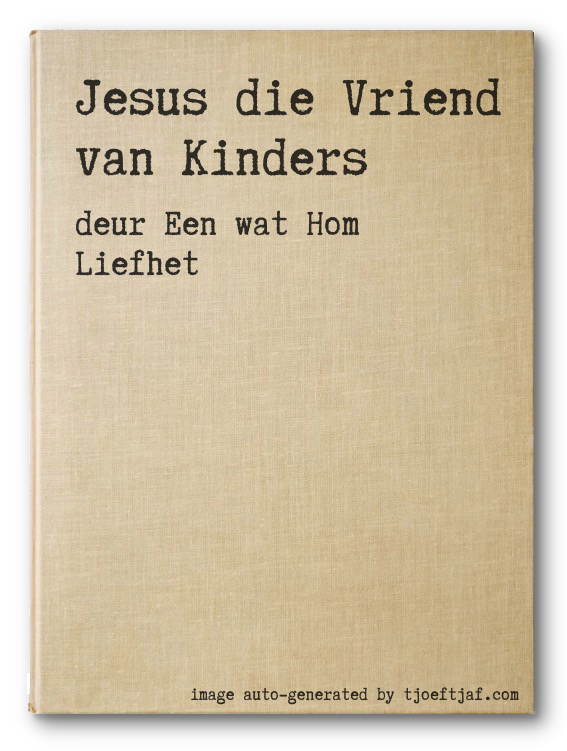 Jesus die Vriend van Kinders