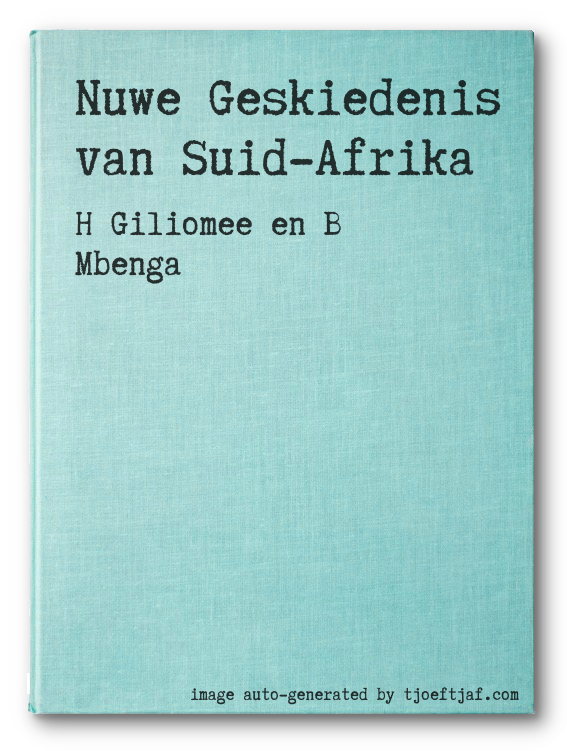 Nuwe Geskiedenis van Suid-Afrika