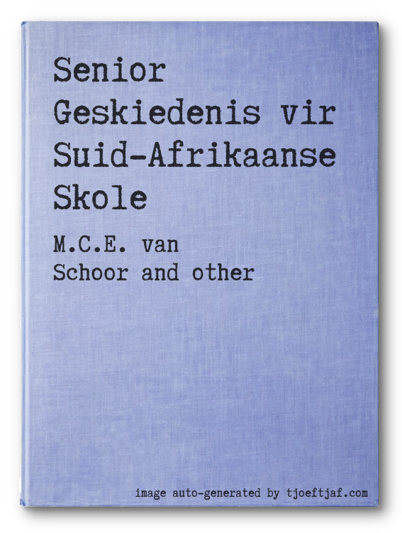Senior Geskiedenis vir Suid-Afrikaanse Skole