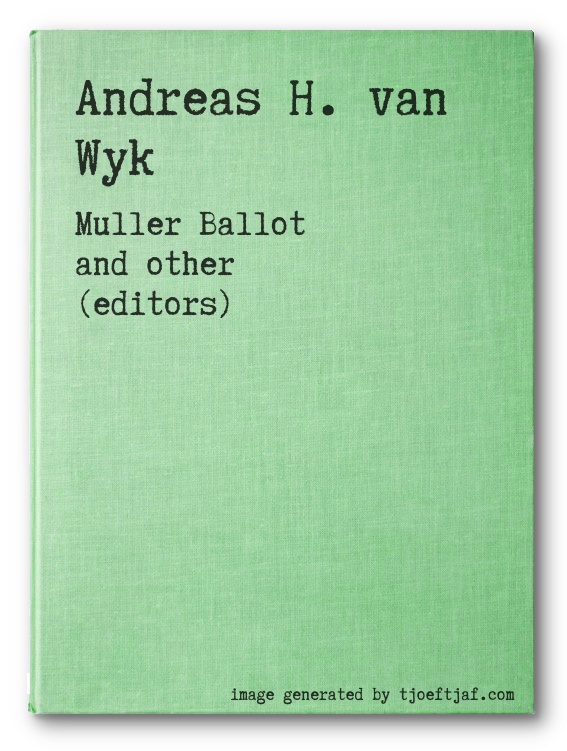 Andreas H. van Wyk