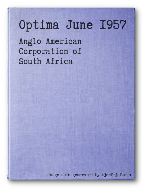Optima June 1957