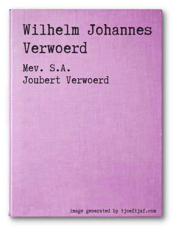 Wilhelm Johannes Verwoerd