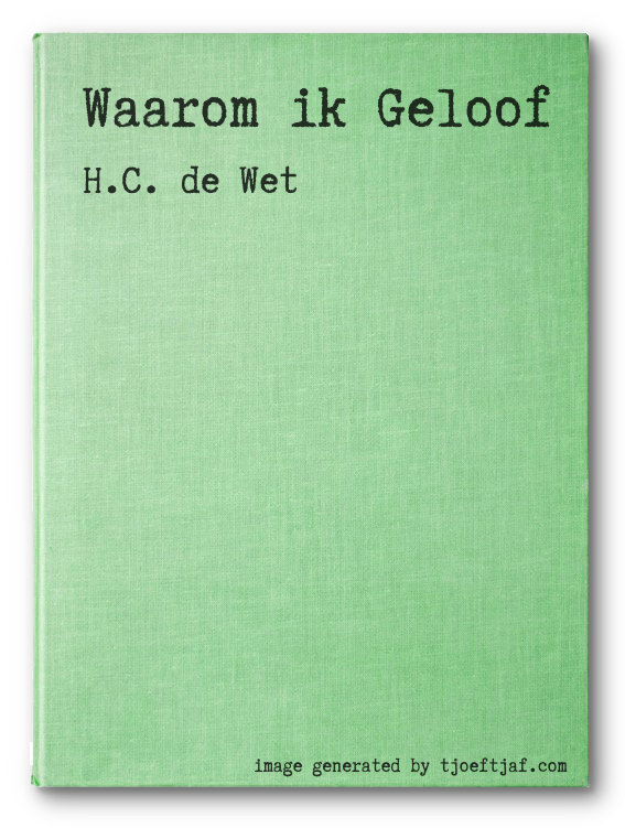 Waarom ik Geloof