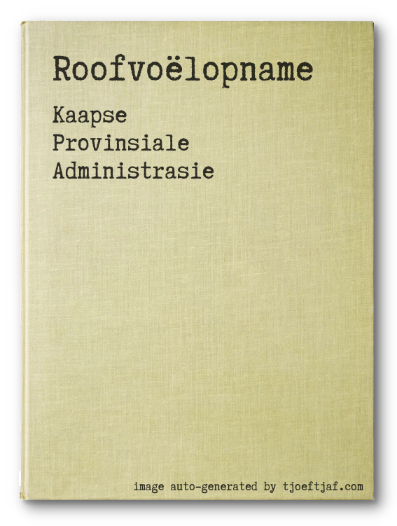 Roofvolopname