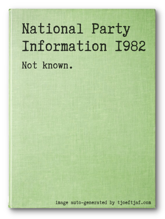 National Party Information 1982