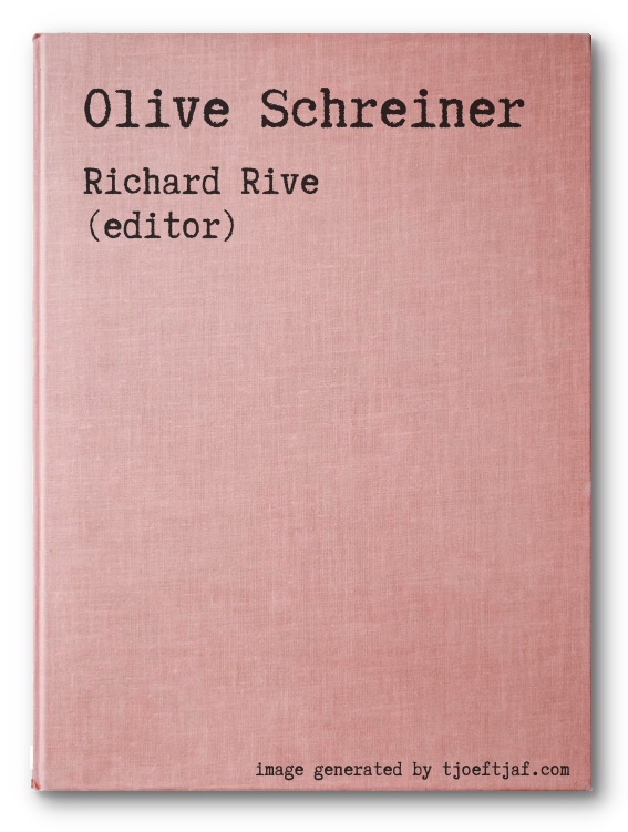 Olive Schreiner