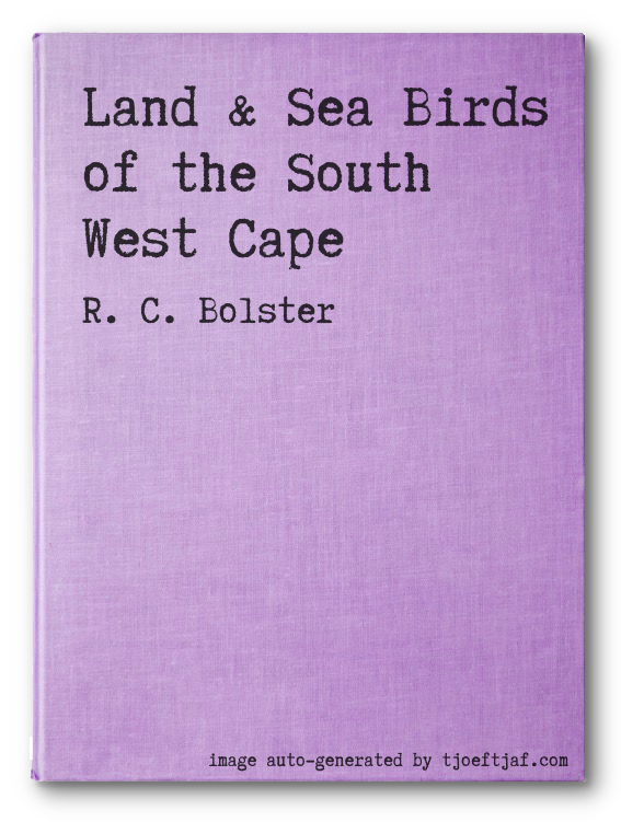 Land & Sea Birds of the South West Cape