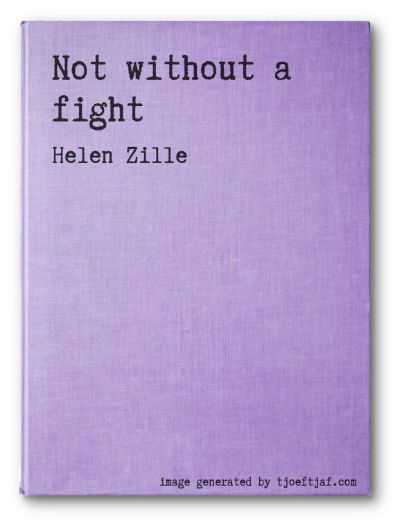 Not without a fight