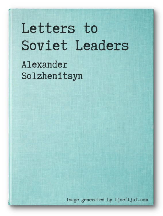 Letters to Soviet Leaders