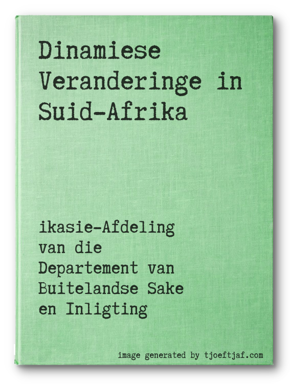 Dinamiese Veranderinge in Suid-Afrika