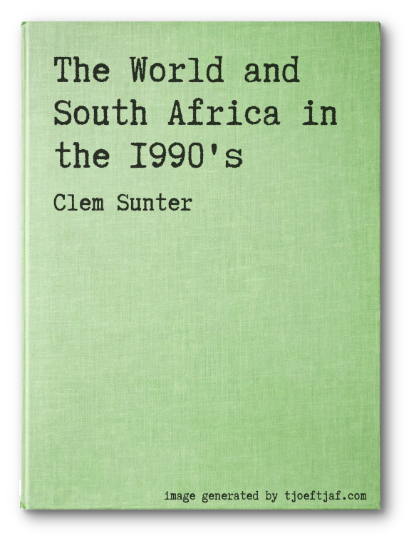 The World and South Africa in the 1990's