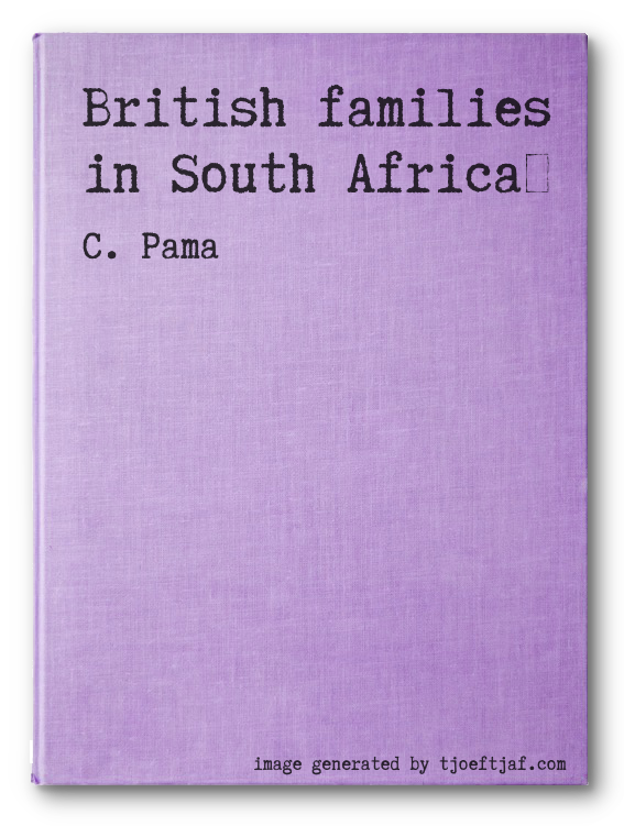 British families in South Africa