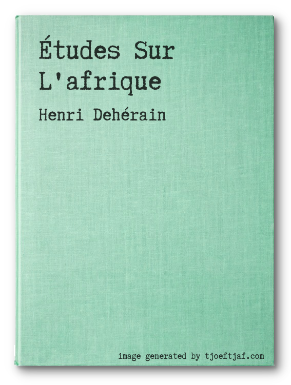 tudes Sur L'afrique
