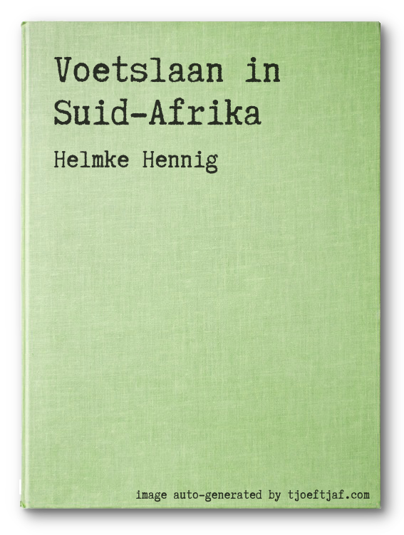 Voetslaan in Suid-Afrika