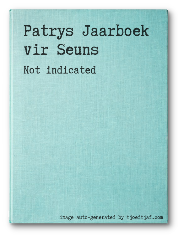 Patrys Jaarboek vir Seuns