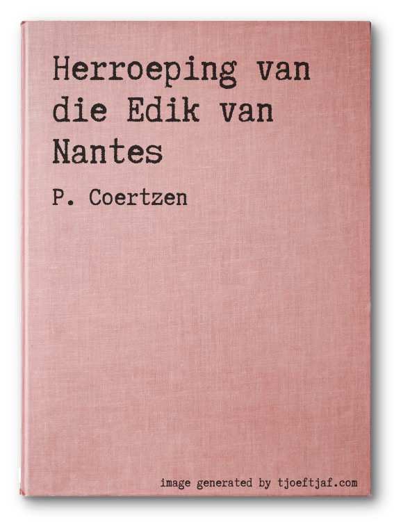 Herroeping van die Edik van Nantes