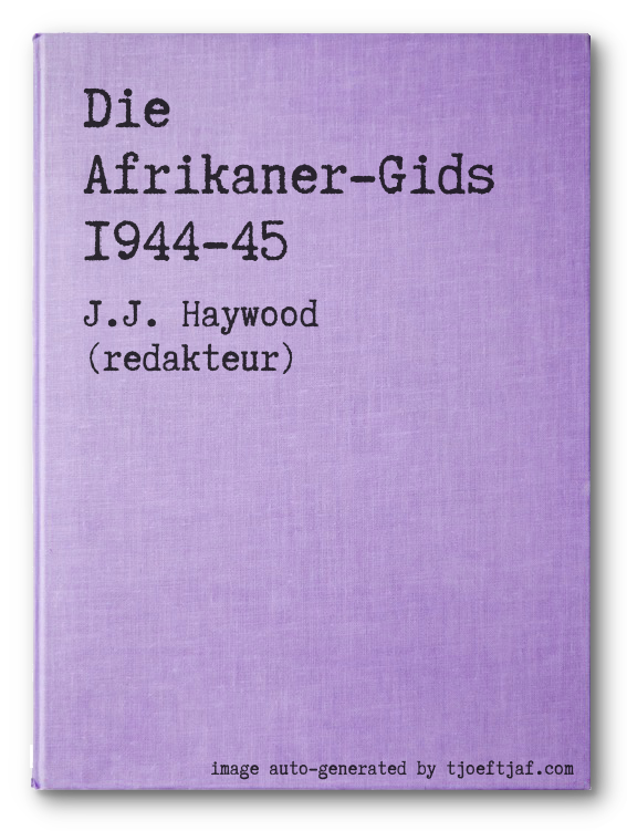 Die Afrikaner-Gids 1944-45