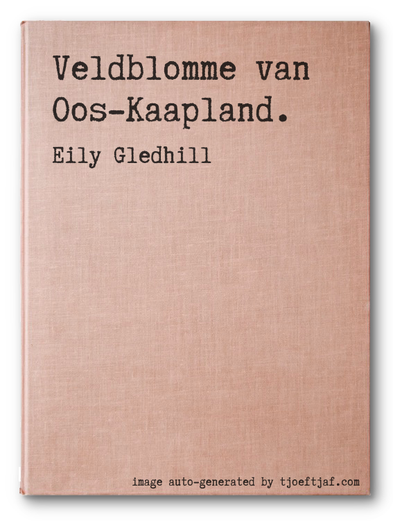 Veldblomme van Oos-Kaapland.