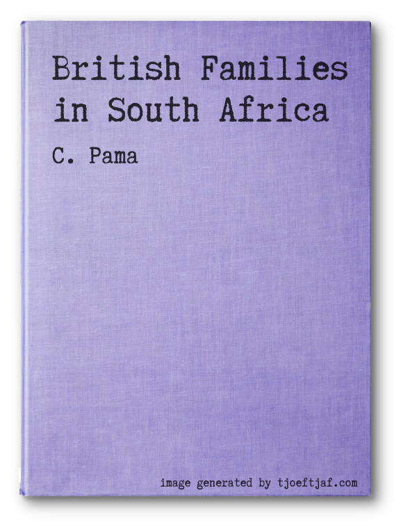 British Families in South Africa
