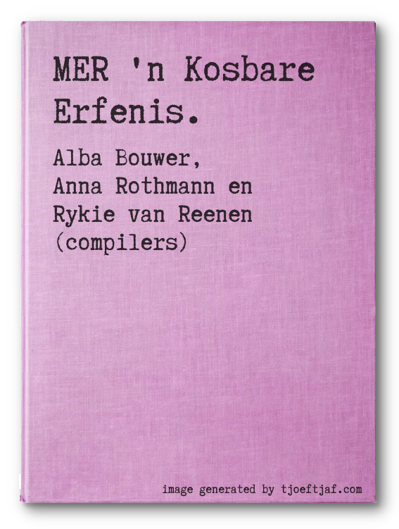 MER 'n Kosbare Erfenis.