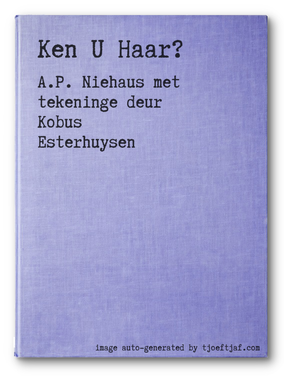 Ken U Haar?