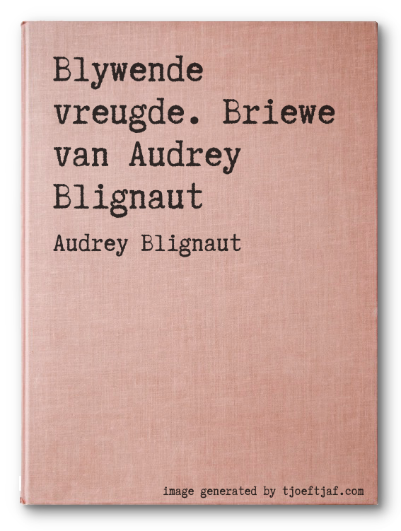 Blywende vreugde. Briewe van Audrey Blignaut
