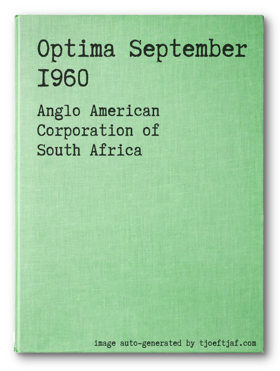 Optima September 1960