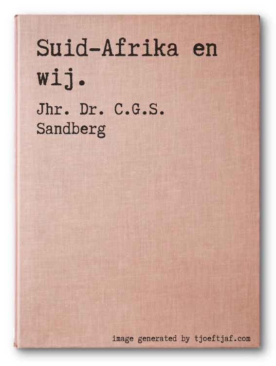 Suid-Afrika en wij.