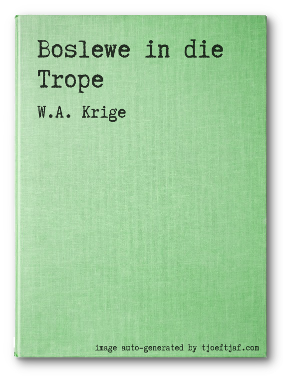 Boslewe in die Trope
