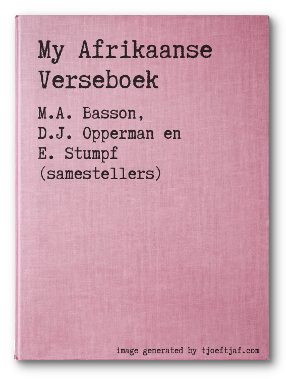 My Afrikaanse Verseboek