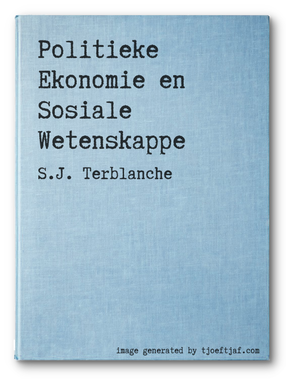 Politieke Ekonomie en Sosiale Wetenskappe