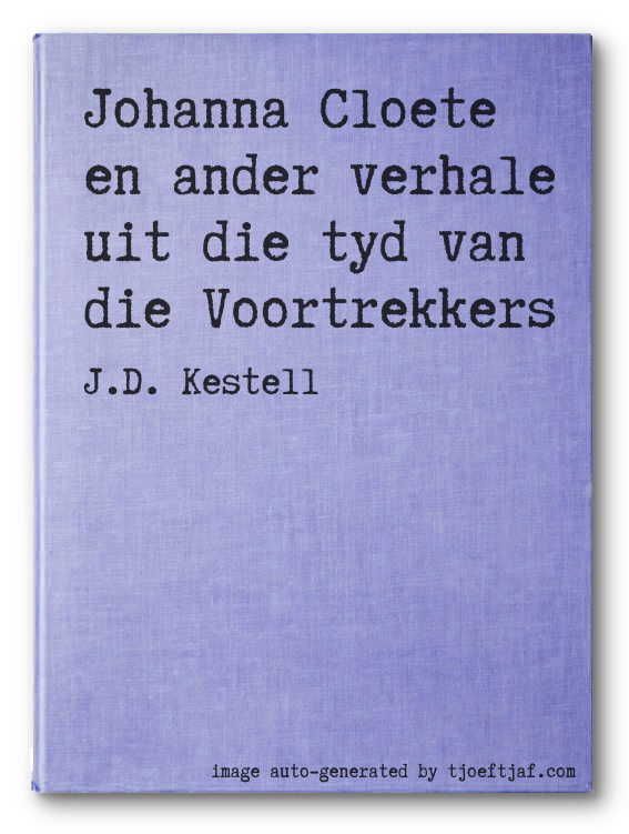 Johanna Cloete en ander verhale uit die tyd van die Voortrekkers