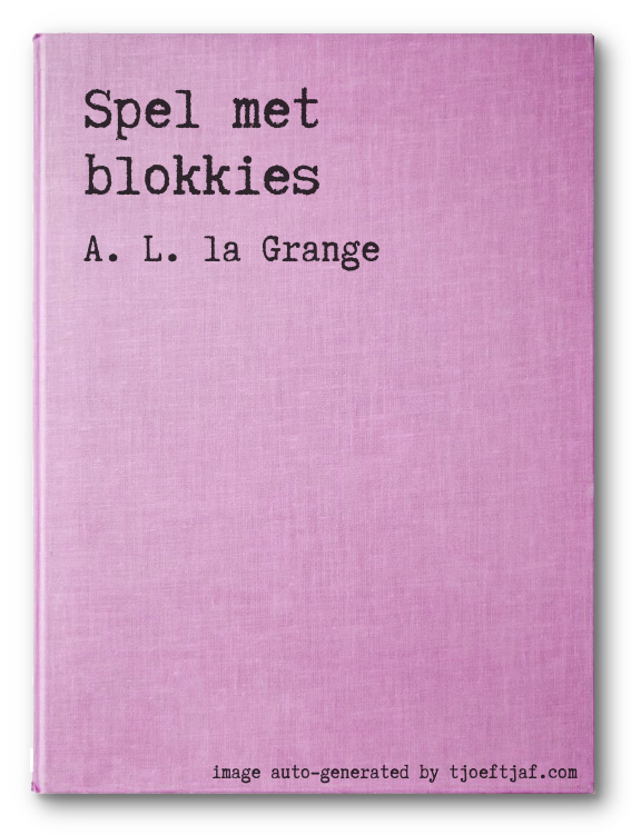 Spel met blokkies