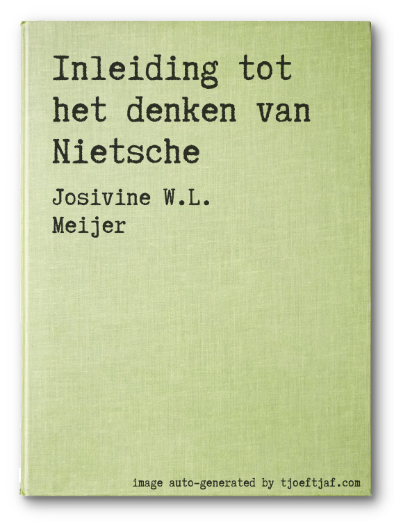 Inleiding tot het denken van Nietsche