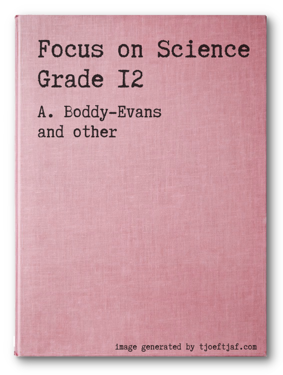 Focus on Science Grade 12
