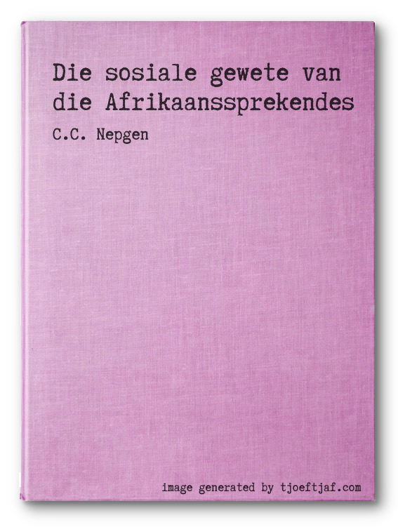 Die sosiale gewete van die Afrikaanssprekendes
