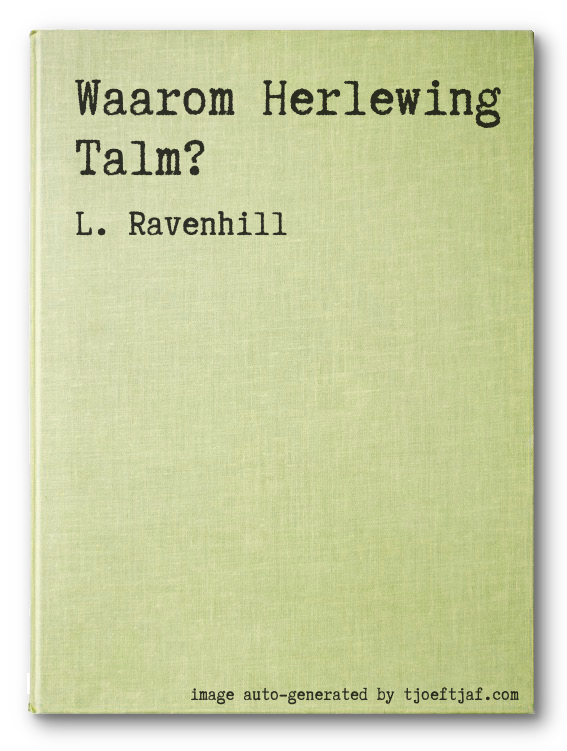 Waarom Herlewing Talm?