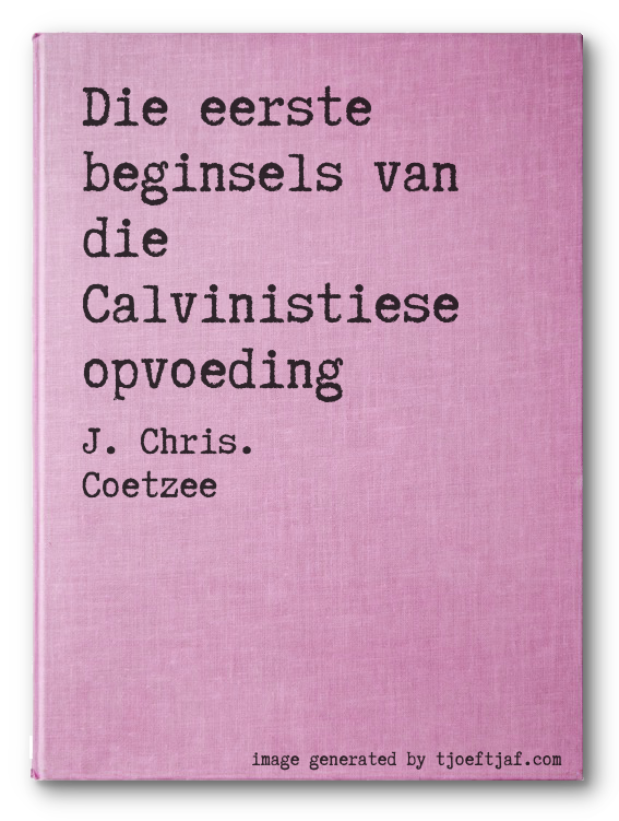 Die eerste beginsels van die Calvinistiese opvoeding