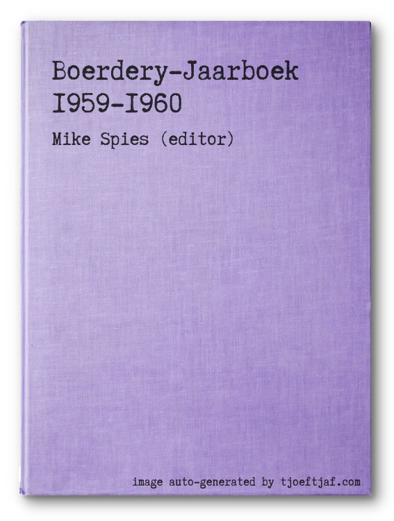 Boerdery-Jaarboek 1959-1960