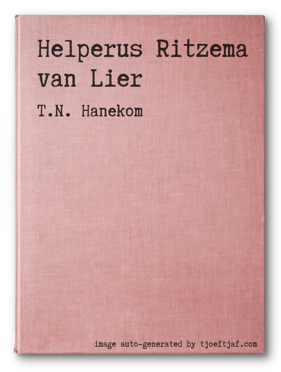Helperus Ritzema van Lier