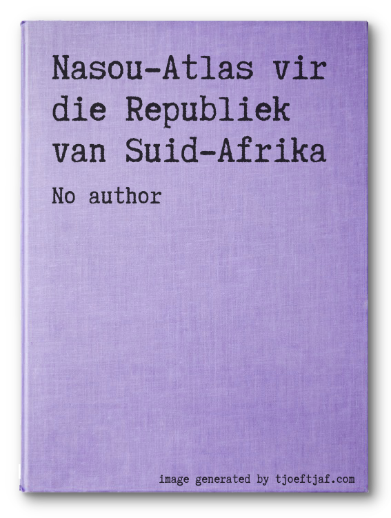 Nasou-Atlas vir die Republiek van Suid-Afrika