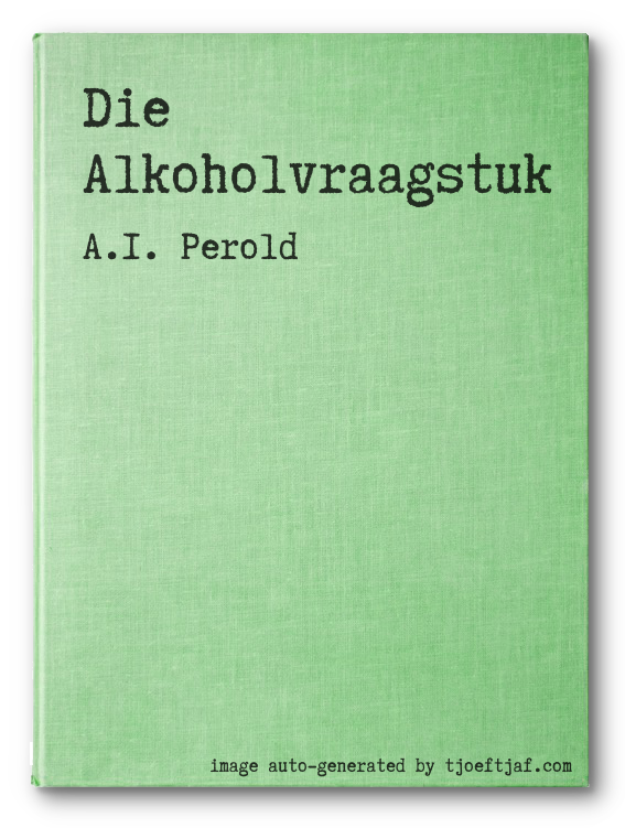 Die Alkoholvraagstuk